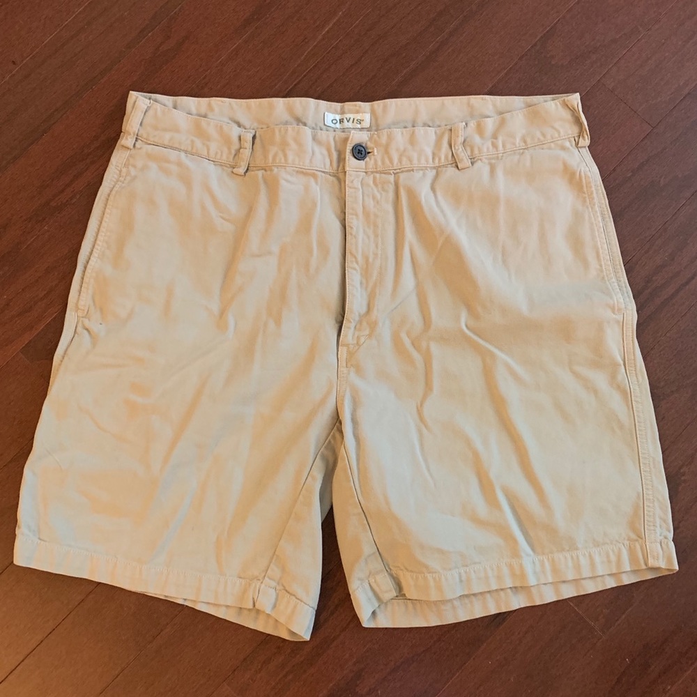 Men’s Khaki Shorts 38 Orvis